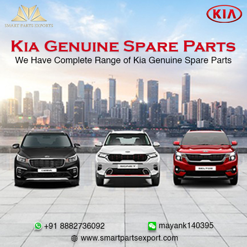 Kia Spare Parts and Genuine Accessories  Indian Exporter